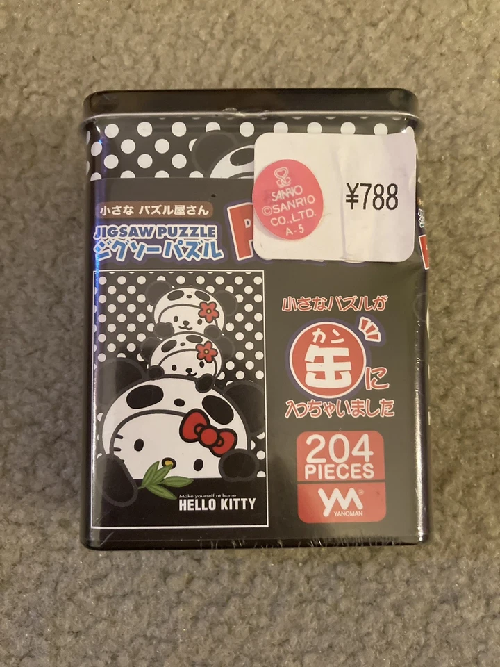 Quebra-cabeça Hello Kitty Yanoman 204 peça extra pequena do Japão RARO - Imagem 1 de 4