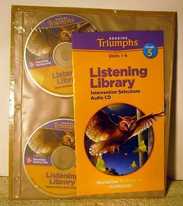 Reading Triumphs Gr. 5 Listening Library Audio CD Intervention - Picture 1 of 1