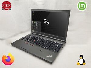 Lenovo ThinkPad W541 15" Laptop i7-4710MQ 32GB RAM 250GB SSD Linux Mint