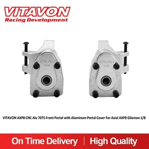 Vitavon AXP8 Front Portal Box with Alu Portal Cover For Axial AXP8 Gilamon 1/8 - Picture 1 of 7