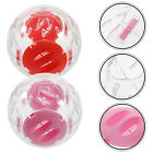  2 Pcs Pp Small Hamster Sports Ball Baby Chinchilla Exercise Balls Clear
