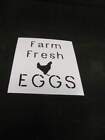 POCHOIR œufs frais de ferme mylar réutilisable durable L147 fabriqué aux États-Unis 923