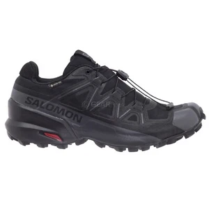 Salomon Speedcross 5 GTX Mens Trail Running Hiking Shoes, Black, Pick Size - Picture 1 of 9