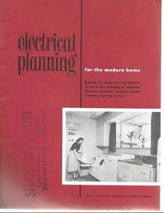 WESTINGHOUSE 1950 ELECTRICAL PLANNING FOR THE MODERN HOME BROCHURE - Imagen 1 de 3