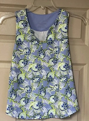 Спортивный топ AnaClare Active Guy Harvey UPF50 женский размер средний морские черепахи НОВЫЙ - Изображение 1 из 4