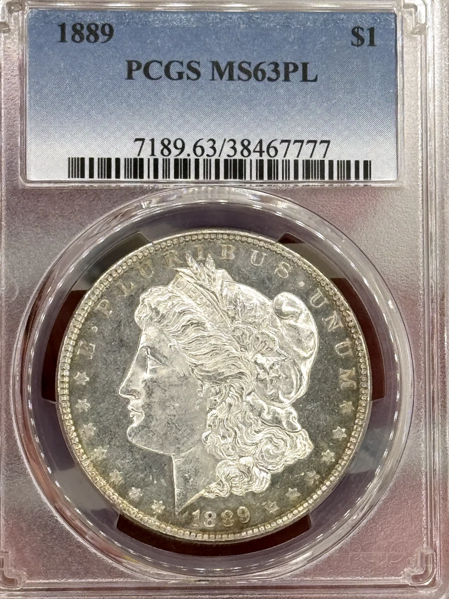 MS 63 Graded 1889 Year Morgan US Dollars (1878-1921) for sale | eBay