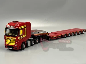 WSI - Mercedes Benz Actros MP4 SLT Giga Space SL Semi Tieflader 6achs "NEEB" - D - Bild 1 von 4