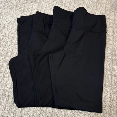 Leggings negros de gamuza cintura alta Felina para mujer - talla XL Foto 1 de 2