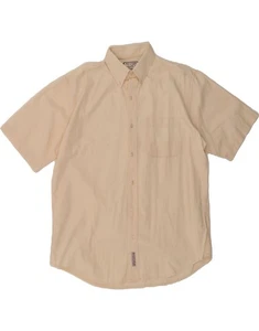 SPITFIRE Mens Short Sleeve Shirt XL Off White Cotton DF06 - Picture 1 of 3