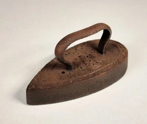 Antik Bügeleisen, kleines Plätteisen, Tropfenform, Iron, #B584 - Bild 1 von 3