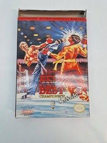 Best of the Best: Championship Karate (NES, 1992) Authentic  Box only with foam