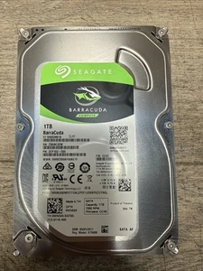 Seagate ST1000DM010 Barracuda Computer 1TB 3.5" SATA III (6.0Gb/s) Desktop Hard - Picture 1 of 10
