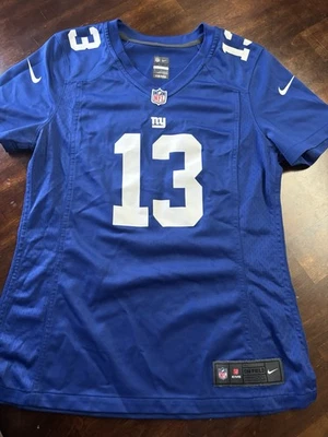 New York Giants NFL Jersey Boys Youth M Odell Beckham Jr #13 Nike On Field - Image 1 of 4