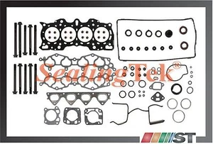 Fit 90-01 Honda Acura B18A1 B18B1 Engine MLS Cylinder Head Gasket Set w/ Bolts - Picture 1 of 1