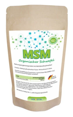 MSM Pulver - Pharmazeutische Qualität - Reinheitsgrad 99,99% - Bild 1 von 4