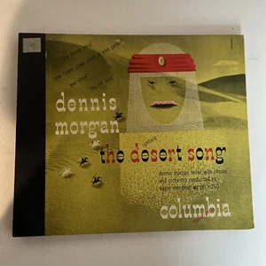 10" 78 RPM (2) Record Set-Dennis Morgan-The Desert Song/Columbia Set X-260 - Imagen 1 de 8
