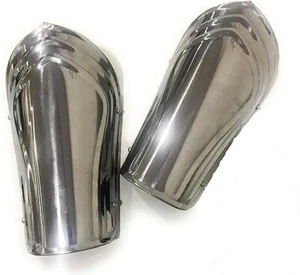 Female Arm Armour Bracers Fantasy Elf Elven Costume Steel Arm Guard Armor LARP C - Picture 1 of 9