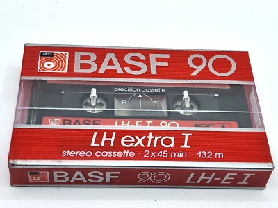 BASF LH extra I 90 FRANCE Blank Audio Cassette Tape (Sealed) New! - Image 1 of 4