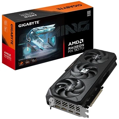 Gigabyte RX 9070 GAMING OC 16G GV-R9070GAMING OC-16GD GDDR6 PCI-E 5.0 x16 256bit - Image 1 of 4