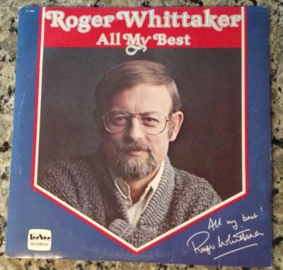 “ROGER WHITTAKER ALL MY BEST”/1977/TEE VEE RCDS/DOUBLE ALBUM/ORIG SLEEVES&COVER - Image 1 of 4