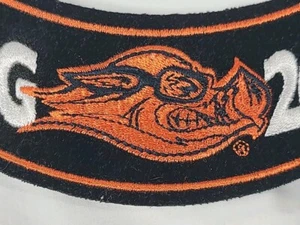 2006 Harley Owners Group Patch Orange Wild Boar Goggles Logo HOG Harley Davidson - Picture 1 of 5