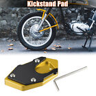 1 Set Motorcycle Kickstand Pad Stand Fit for Honda CB250R 2013-2019 Gold Tone