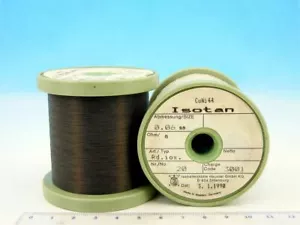 200ft 60m O ISOTAN Constantan 42AWG 0.06mm 183 O/m 55 O/ft Resistance WIRE 0,06 - Picture 1 of 2