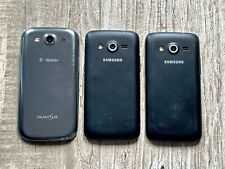 (2) Samsung Galaxy Avant (1) Samsung Galaxy S3 T-Mobile Smartphones Clean IMEI