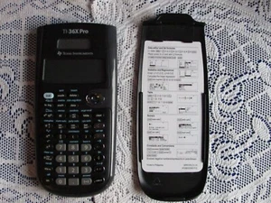 TEXAS INSTRUMENTS TI-36X PRO SCIENTIFIC GRAPHING CALCULATOR W COVER WORKS EUC  - Picture 1 of 5