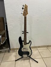 AXL Johnson Electric Bass Guitar Refurbished Navy Blue **USED** for sale