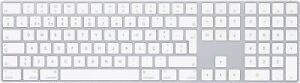 Apple Magic Keyboard With Numeric Keypad Portuguese Silver A1843 - MQ052PO/A