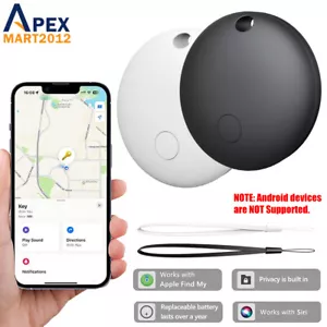 Bluetooth Tracker Key Pet Finder Anti-Loss GPS Smart Tag for Apple Find My iOS - Picture 1 of 15
