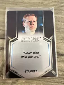 Star Trek Discovery Season 2 E48 Lt. Cmdr. Stamets Metal Expressions 067/150 - Picture 1 of 4
