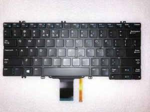 Nuevo teclado retroiluminado original Dell Latitude 0346TJ - Imagen 1 de 4