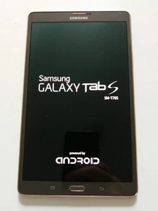 Samsung Galaxy Tab S 8,4" Titanium Bronze 4G LTE,16 GB + 3 GB RAM Tablet SM-T705 - Bild 1 von 18