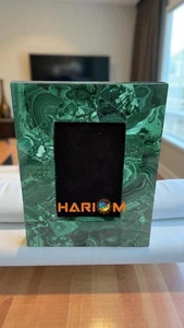 7"x5" Luxury Polished Malachite Photo Frame Natural Look for Stylish Home Decors - Picture 1 of 8