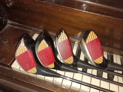 Juego de 2 maderas Ping Eye 1 3 4 5 eje de acero para diestros Foto 1 de 4