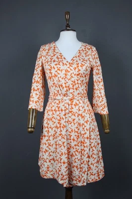 Vestido recto geométrico multicolor de seda Diane Von Furstenberg talla 10 Foto 1 de 4