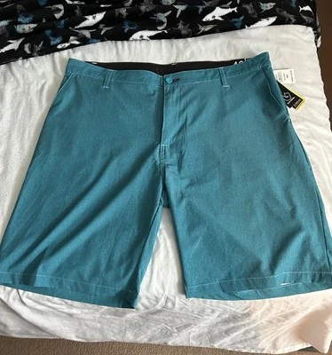 Pantalones Cortos Burnside Hombres Walk & Board Talla Única 40 Verde Serie Híbrida Senderismo NW Foto 1 de 4