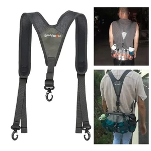 Hanging Shoulder Strap Adjustable Heavy Work Tool Belt Electrician Tool - Picture 1 of 10