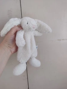 Baby Jellycat Little Bashful beige coniglietto Lovey piumino coccola super morbida bianco - Foto 1 di 7