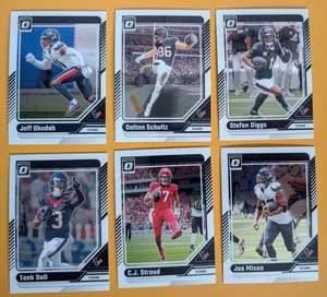 2024 Donruss Optic NFL Team Pack Houston Texans CJ Stroud - Picture 1 of 3