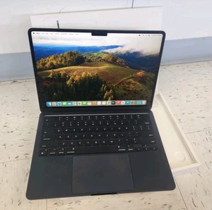 Apple MacBook Air 13" 2024 Midnight (M3 Chip , 16GB RAM , 256GB SSD ) ( Great ) - Photo 1/13