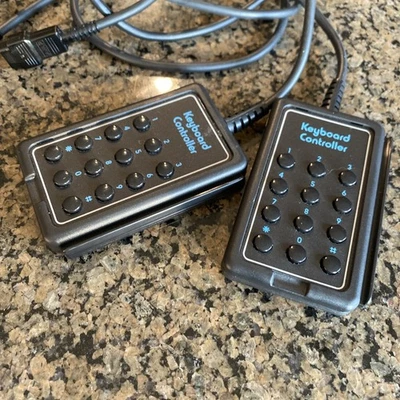 Atari 2600 OEM Original Pair Of Two CX50 Keyboard Controllers - Image 1 of 4