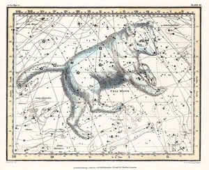 Astronomy Celestial Atlas Jamieson 1822 Plate-06 Art Paper or Canvas Print - Picture 1 of 1