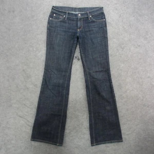 Ruby Rd. Jeans Women's 10/30 Blue Dark Wash Low Rise Boot Jeans - Picture 1 of 10