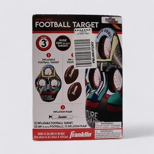 Franklin Sports Inflatable Football Throwing Toss Game 45" Target - Picture 1 of 5