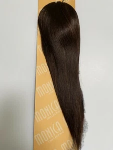 HUMAN HAIR QUALITY DRAWSTRING STRAIGHT PONYTAIL YAKI 12" JAPANESE SYN FIBER - Picture 1 of 6