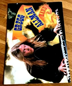 Gregg Allman Brothers Japan Tour 1977 Concert Program Book w/ Ticket Stub - Picture 1 of 16