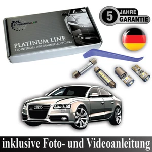 LED Innenraumbeleuchtung Audi A5 Innenbeleuchtung Innenlicht Set 16 SMD - Foto 1 di 11